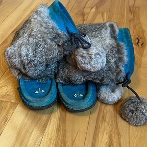 Moccasins/muckluk boot